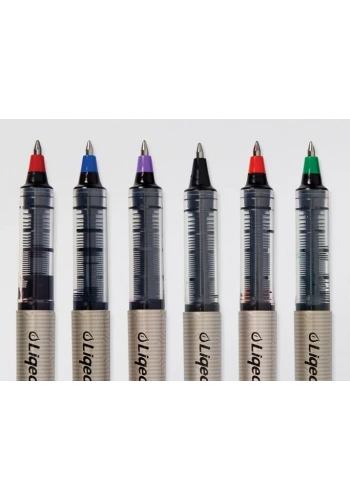 Liqeo Roller Ball Siyah Pilot Kalem 0.7