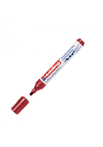 EDDİNG E-1455 KALİGRAFİ KALEMİ 5mm BORDO