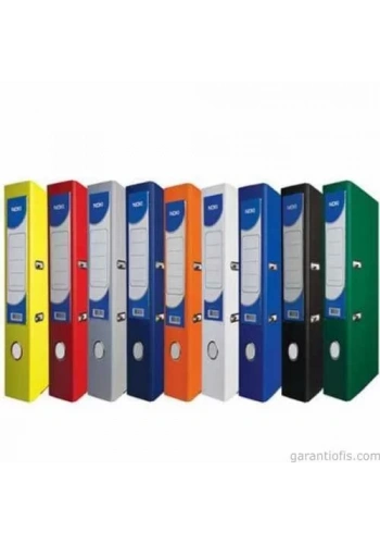 NOKİ 56412 Plastik Dar Siyah Klasör