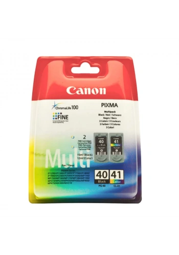 CANON PG-40 CL-41 SİYAH-RENKLİ KARTUŞ 2Lİ SET (IP1600 2200)