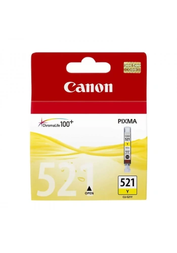 CANON CLI-521Y SARI KARTUŞ (MP540 MX860 İP3600 MP560 MX870)