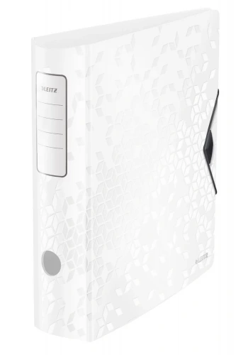 Leitz 1106 Active WOW Beyaz Lastikli Geniş Klasör