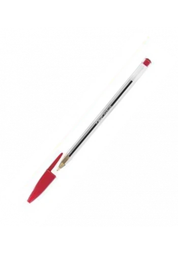 BİC CRİSTAL TÜKENMEZ KALEM F KIRMIZI (872720)