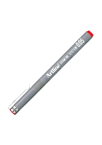ARTLİNE 235 ÇİZİM KALEMİ 0.5mm KIRMIZI