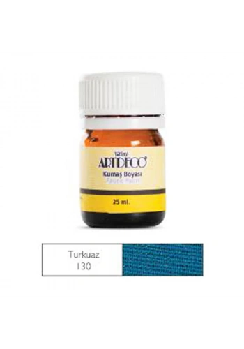 ARTDECO 010A KUMAŞ BOYASI 130 TURKUAZ 25ml
