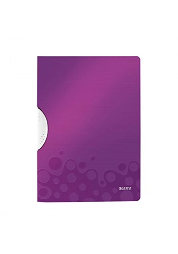 LEİTZ 4185 WOW ACTİVE COLORCLİP SIKIŞTIRMALI DOSYA METALİK MOR