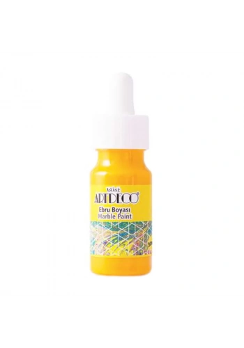 ARTDECO 016B EBRU BOYASI 02 KOYU SARI 30ml