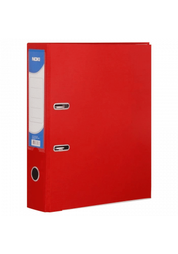 NOKİ 56411 Plastik Geniş Klasör Kırmızı