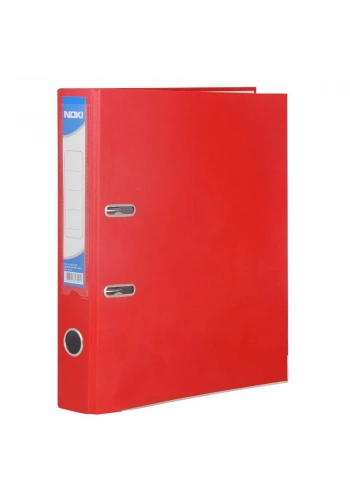 Noki 56412 Plastik Klasör Dar - Kırmızı