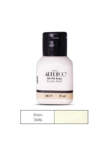 ARTDECO 70A AKRİLİK BOYA 3646 KREM 25ml