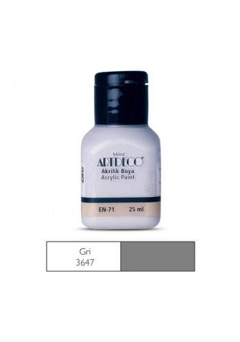 ARTDECO 70A AKRİLİK BOYA 3647 GRİ 25ml