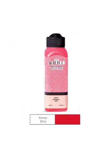 ARTDECO 70R AKRİLİK BOYA 3016 KIRMIZI 140ml