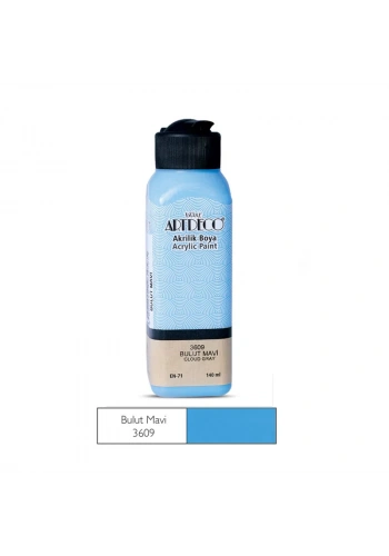 ARTDECO 70R AKRİLİK BOYA 3609 BULUT MAVİ 140ml