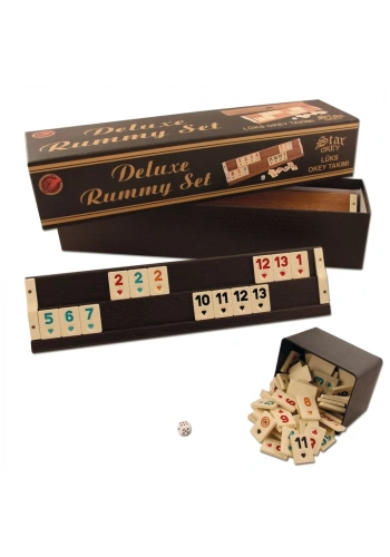 Star Deluxe Ahşap Okey Takımı