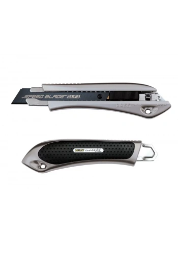 OLFA LTD-AL-LFB Geniş Maket Bıçağı Sürgülü Metalik Renk Sert Plastik Kaplama