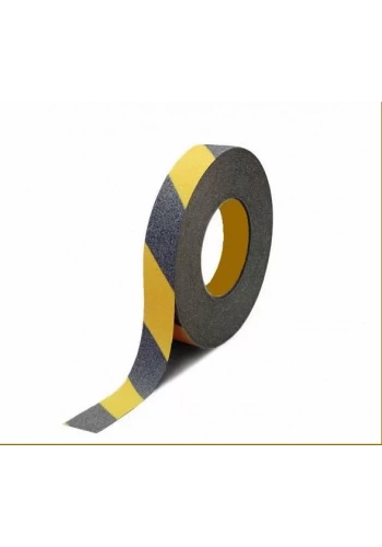 PİCADOR MERDİVEN KAYDIRMAZ BANT 25mmx25m SARI-SİYAH (KJ004A)