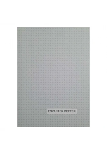 Dilman Numaralı Envanter Defteri (48 Yaprak)