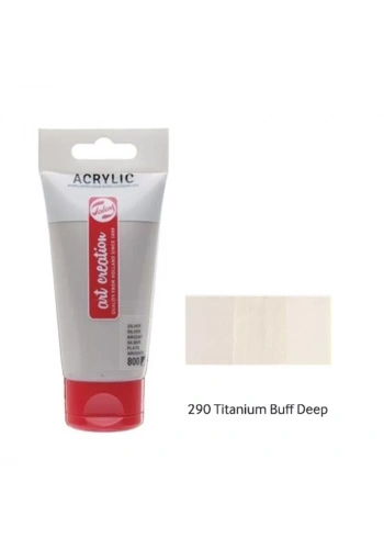 TALENS AKRİLİK BOYA 290 TİTANİUM BUFF DEEP 75ml (RT3511290M)