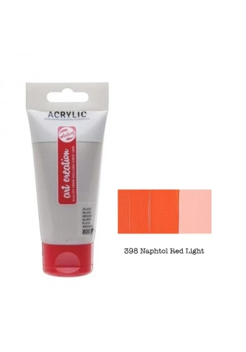 TALENS AKRİLİK BOYA 398 NAPHTHOL RED LİGHT 75ml (RT3511398M)