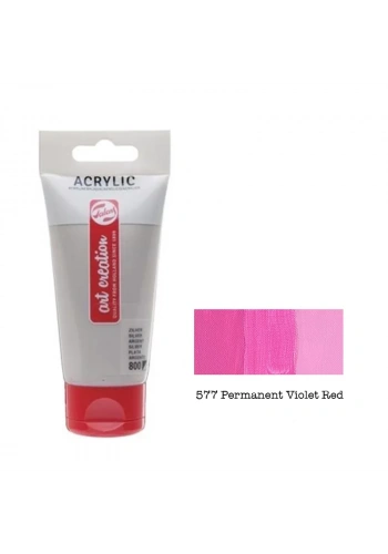 TALENS AKRİLİK BOYA 577 PERMANENT VİOLET RED 75ml (RT3511577M)
