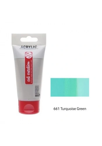 TALENS AKRİLİK BOYA 661 TURQUİSE GREEN 75ml (RT3511661M)