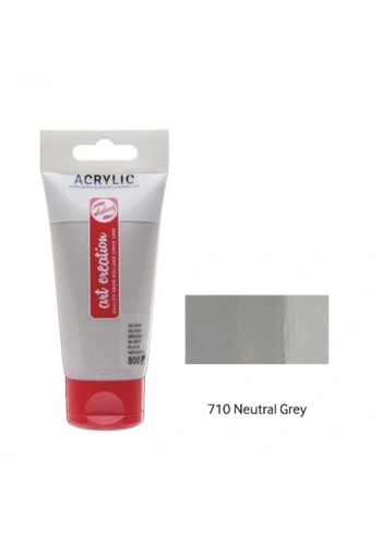 TALENS AKRİLİK BOYA 710 NEUTRAL GREY 75ml (RT3511710M)