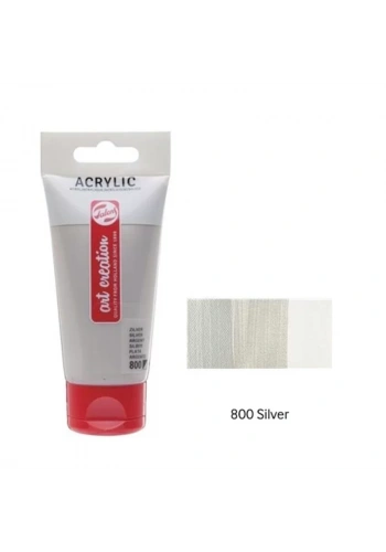 TALENS AKRİLİK BOYA 800 SİLVER 75ml (RT3511800M)