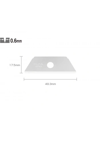 OLFA RSKB-2/5 Maket Bıçağı Yedeği 5 li