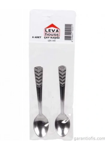 Paslanmaz Metal Çay Kaşığı (12 li Paket)