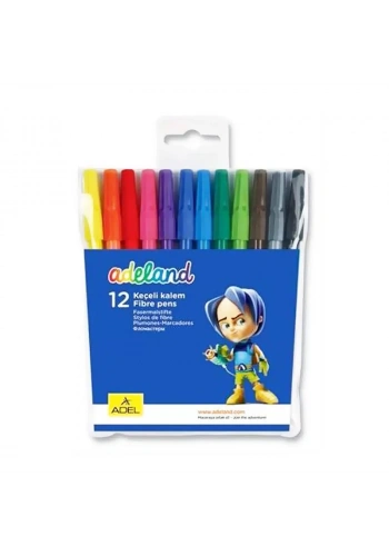 ADEL KEÇELİ KALEM 12 RENK (2220213001)