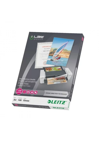 LEİTZ 7481 LAMİNASYON FİLMİ A4 125mic 100LÜ