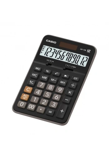 Casio AX-12B Hesap Makinesi Pratik Masaüstü (12 Haneli)