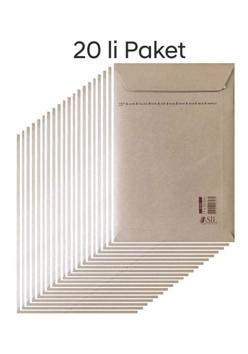 Asil Hava Kabarcıklı Zarf 17x25cm (20 li Paket)