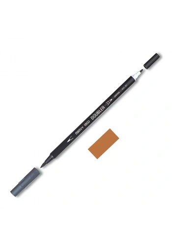 MARVY 1800-44 BRUSH PEN ÇİFT UÇLU FIRÇA KALEM LİGHT BROWN