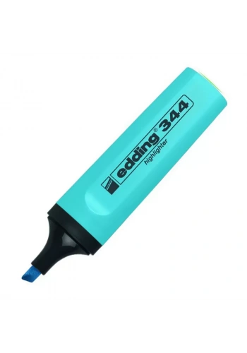 EDDİNG 344 FOSFORLU KALEM MAVİ