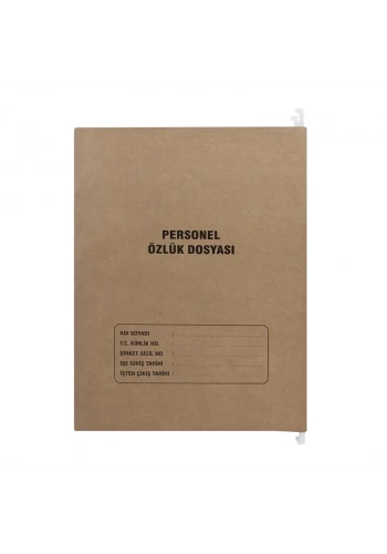 DİLMAN PERSONEL ÖZLÜK DOSYASI 4LÜ