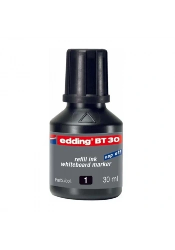 EDDİNG BT 30 TAHTA KALEM MÜREKKEBİ SİYAH 30ml
