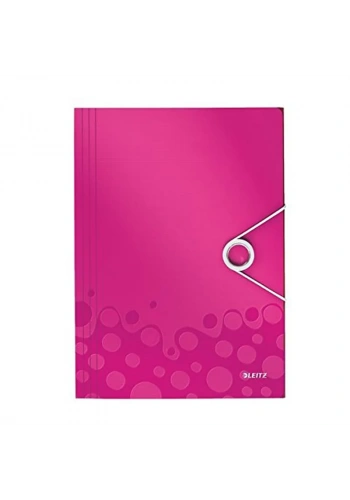 LEİTZ 4599 ACTİVE WOW İNCE LASTİKLİ DOSYA METALİK PEMBE