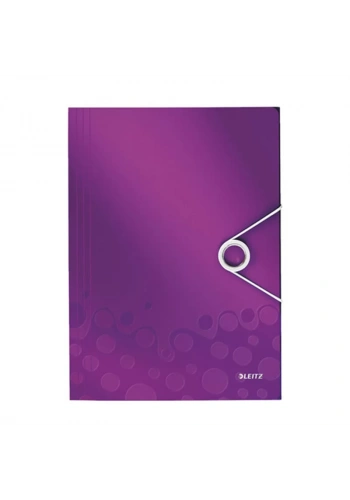 LEİTZ 4599 ACTİVE WOW İNCE LASTİKLİ DOSYA METALİK MOR