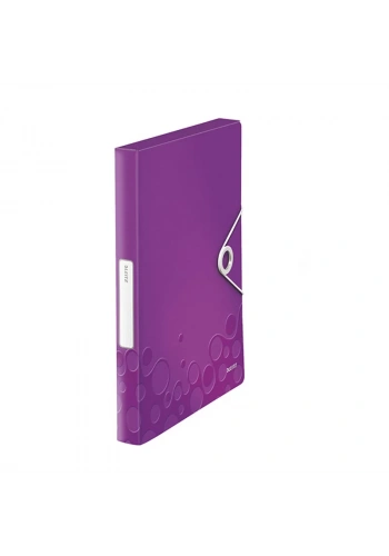 LEİTZ 4629 ACTİVE WOW KALIN LASTİKLİ DOSYA METALİK MOR