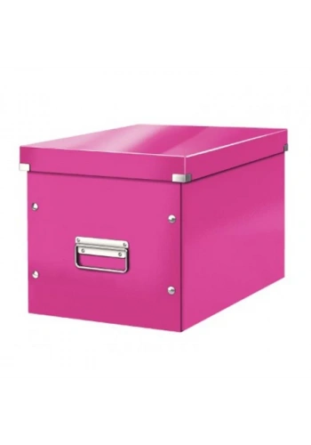 LEİTZ 6108 WOW C&S KÜP SAKLAMA KUTUSU METALİK PEMBE
