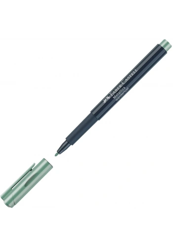 FABER-CASTELL ÇOK AMAÇLI MARKÖR METALİK TURKUAZ (160794)