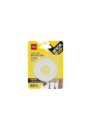 DELİ A35011 MONTAJ BANDI 25.4mmx1.5m BLİSTER