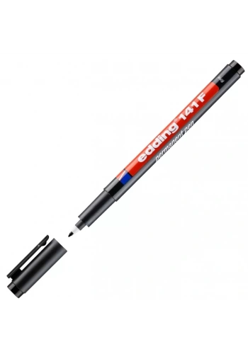 EDDİNG 141F ASETAT KALEMİ 0.6mm SİYAH