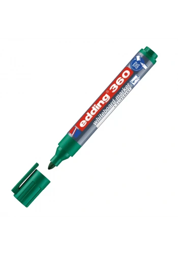 EDDİNG 363 BEYAZ TAHTA KALEMİ KESİK UÇ YEŞİL