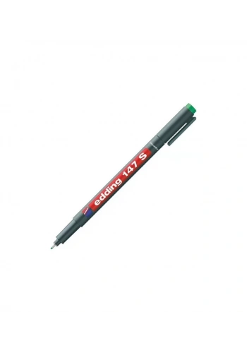 EDDİNG 147S ASETAT KALEMİ 0.3mm SİLGİLİ YEŞİL