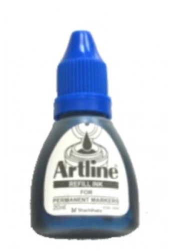 ARTLİNE ESK-50 TAHTA KALEM MÜREKKEBİ MAVİ 20ml