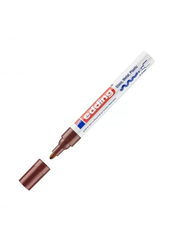 EDDİNG 750 HOBİ SANAT KALEMİ KAHVE (TAM ÖRTÜCÜ MARKÖR)