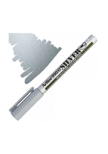 ARTLİNE 990XF DAVETİYE KALEMİ MARKÖR 1.2mm GÜMÜŞ YALDIZ