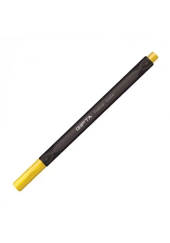 GIPTA FİNELİNER KEÇE UÇLU KALEM 0.4mm SARI